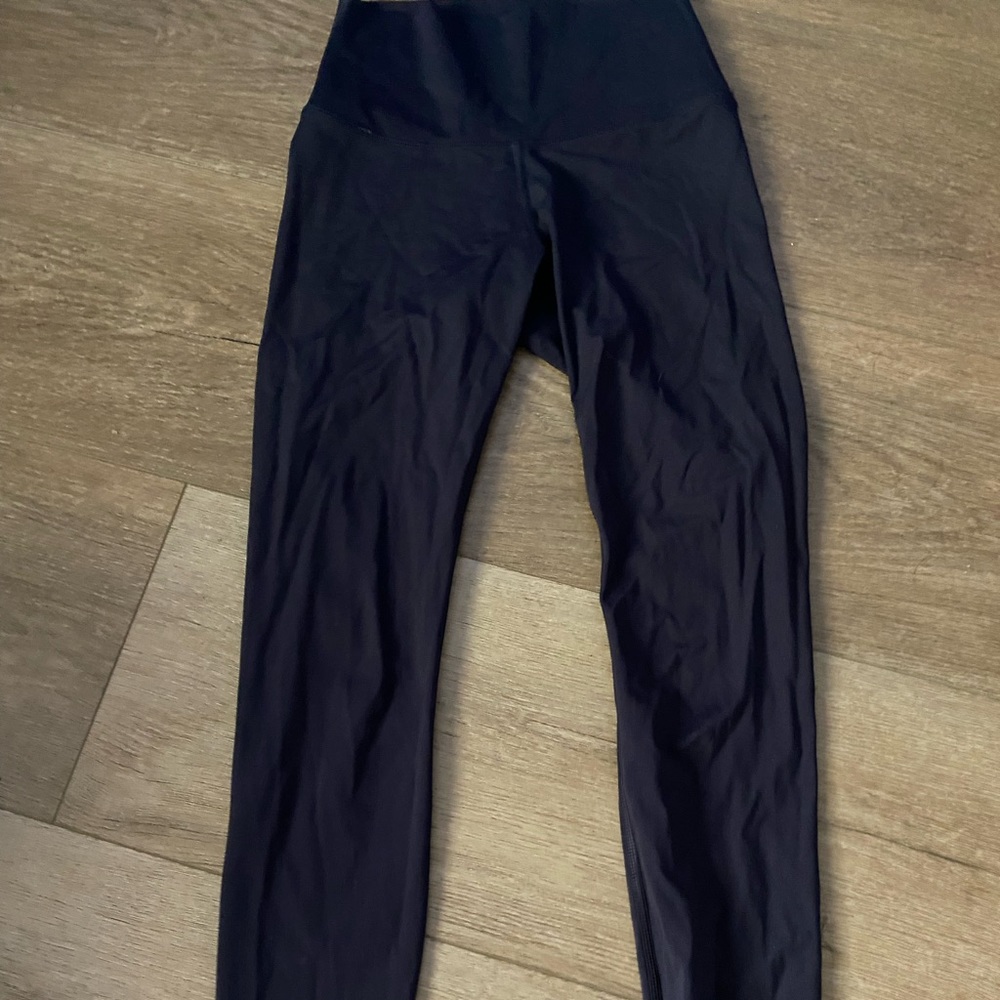 CRZ yoga leggings dark navy